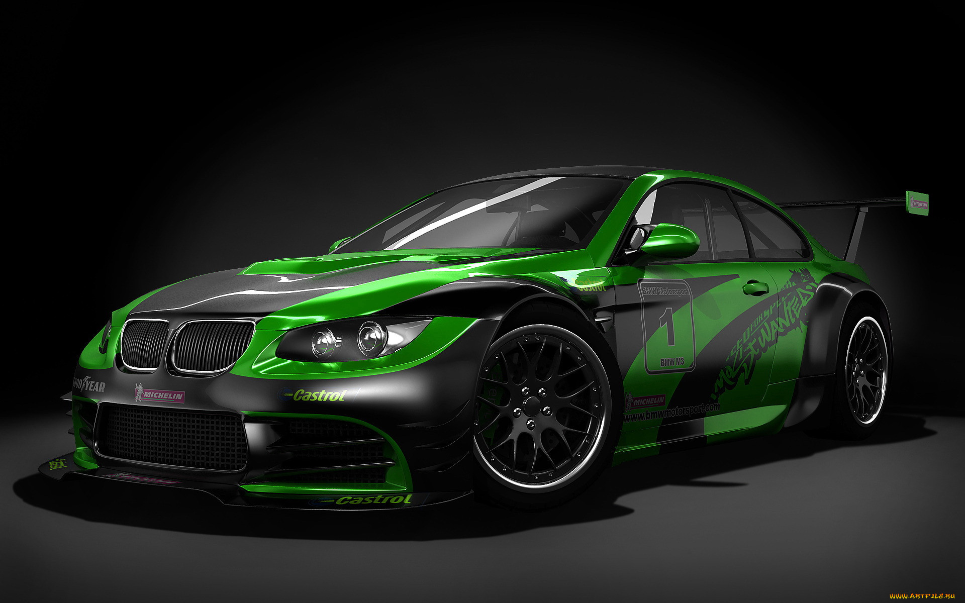 Обои BMW M3 GTR Автомобили 3Д, обои для рабочего стола, фотографии bmw, m3,  gtr, автомобили, 3д, красота, изящество, автомобиль Обои для рабочего  стола, скачать обои картинки заставки на рабочий стол.